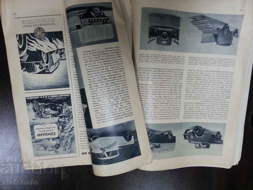 Motor Schau 1942 Heft 8. Auto moto. - 6