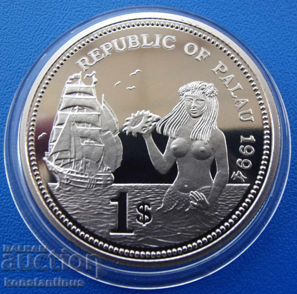 Palau 1 Dolar 1994 UNC PROOF cu preț € 23.01 | 45.00 BGN