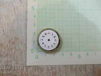 Clock Ensemble with enamelled part dials