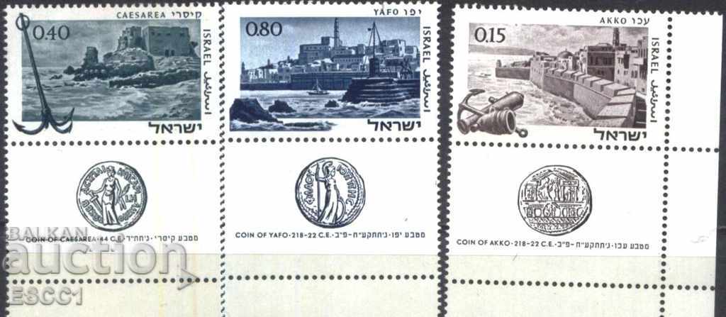 Chisti marki Drevni pristanishtz 1967  ot Izrael