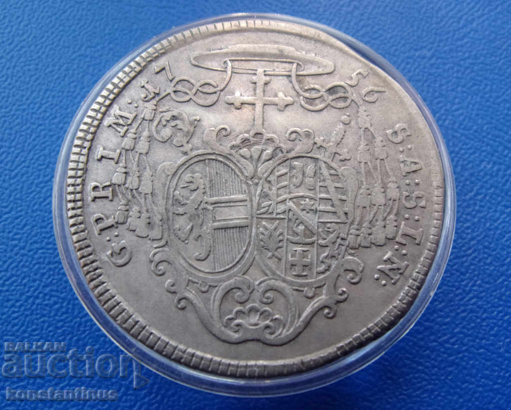 Αυστρία Σάλτσμπουργκ 20 Kreuzer 1756 Sigismund von Schrattenbach με τιμή € 58.80 | 115.00 BGN