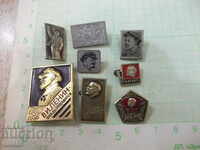 Lot of 8 pcs. Soviet badges - 1