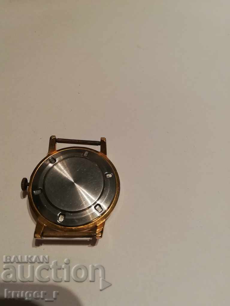 Auction Poljot clock working Auction Poljot clock working