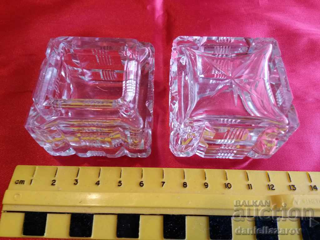 Delivery of Set of Candlesticks Swedish Crystal Glass Delivery of Set of Candlesticks Swedish Crystal Glass