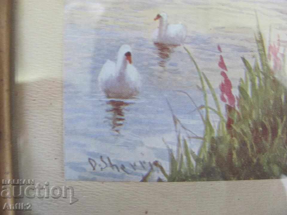 Delivery of The 30 Old Colored Litography