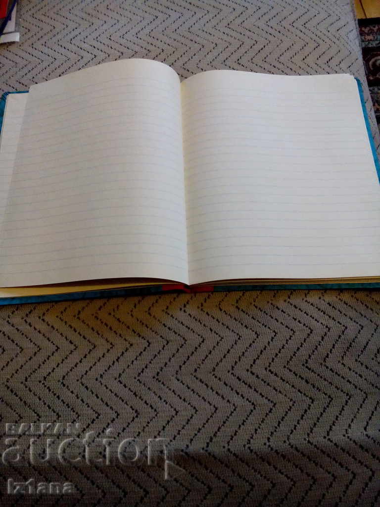 Auction An old notebook Auction An old notebook