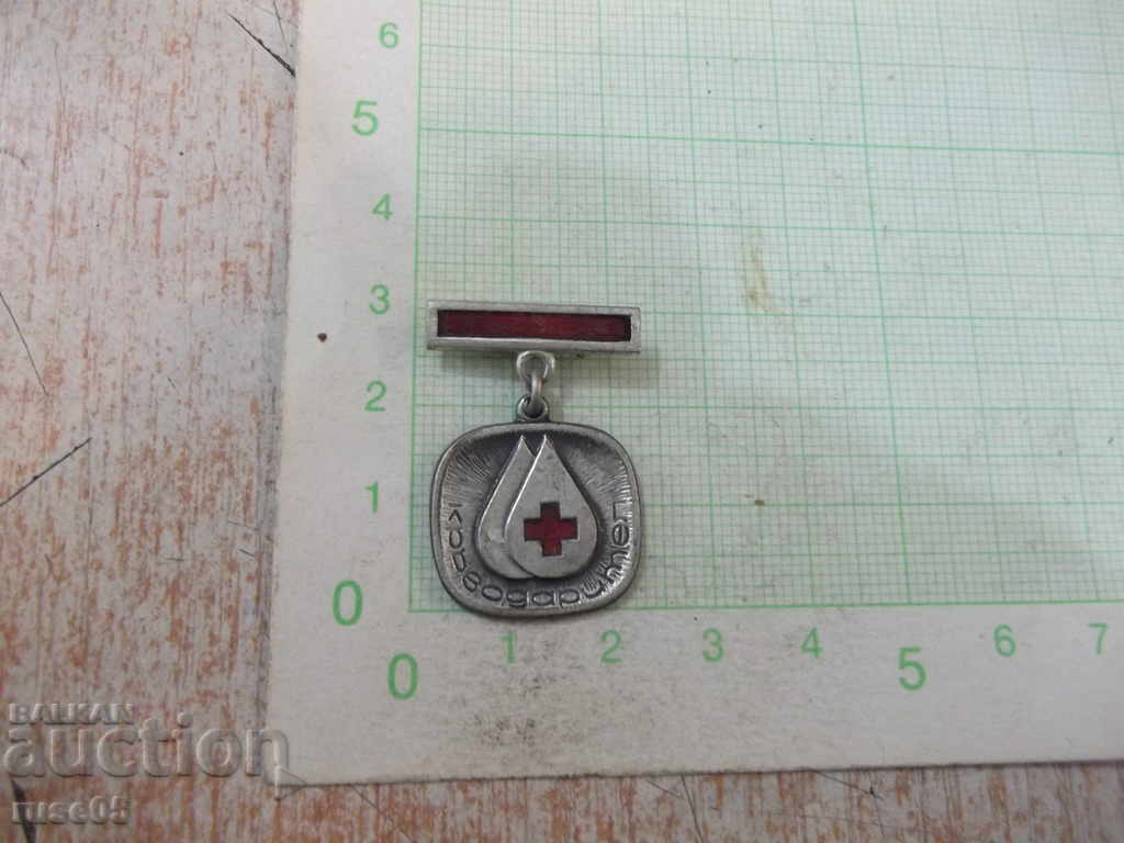 "Blood Donor" Badge