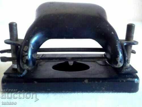 Delivery of Old Soviet perforator, 50s Delivery of Old Soviet perforator, 50s