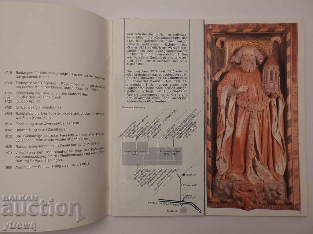 Auction Restaurierung Kaisersaal Kaishem Book Brochure Book Auction Restaurierung Kaisersaal Kaishem Book Brochure Book
