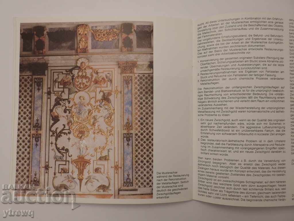 Restaurare Kaisersaal Kaishem Carte broșură catalog - 5