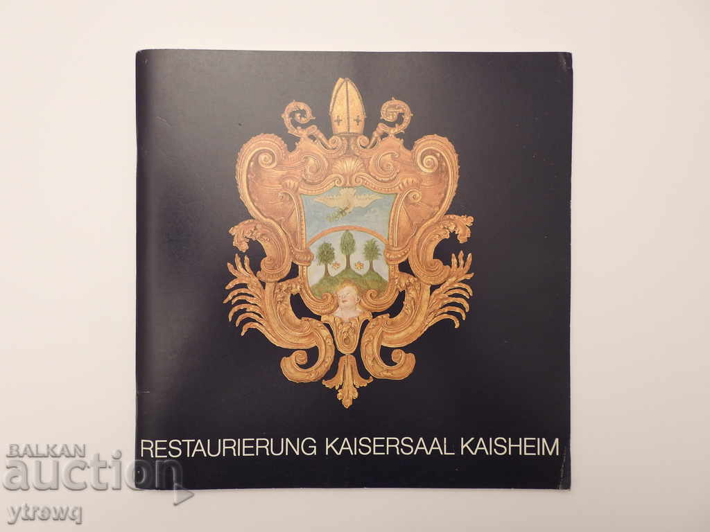 Restaurierung Kaisersaal Kaishem Book Brochure Book