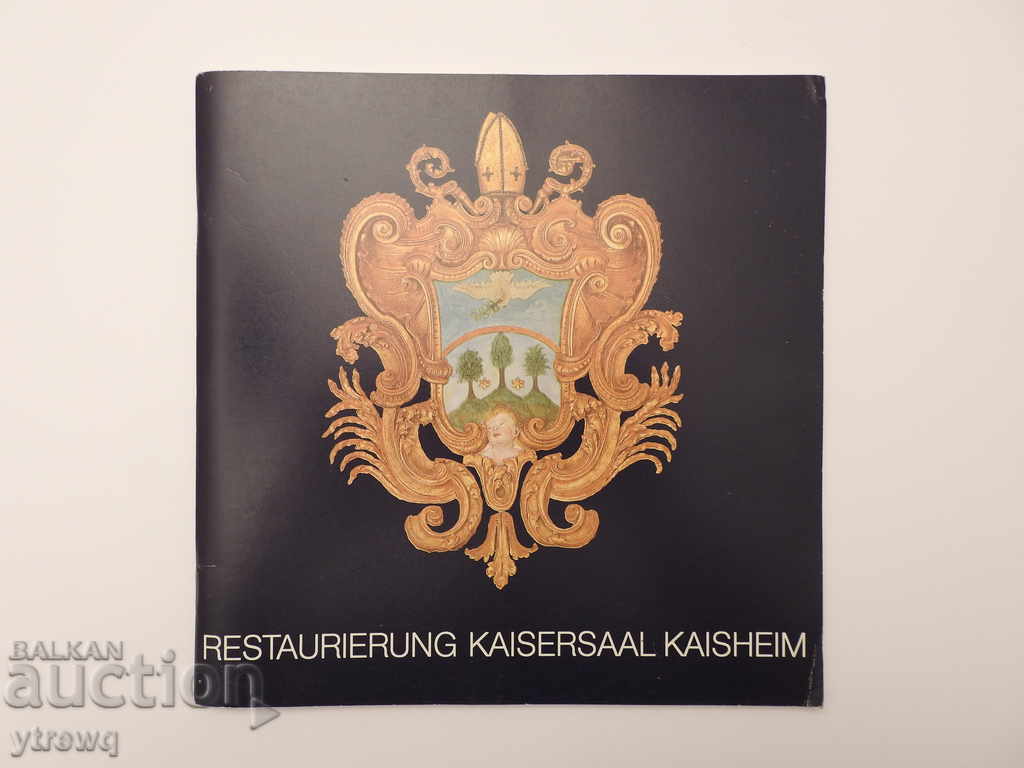 Restaurare Kaisersaal Kaishem Carte broșură catalog