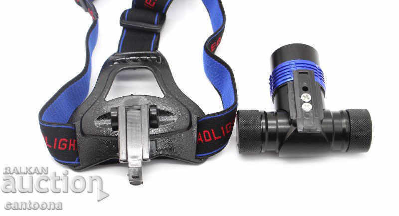 Powerful T6 LED headlamp with battery, ZOOM and 4 color filters - 6 Powerful T6 LED headlamp with battery, ZOOM and 4 color filters - 6