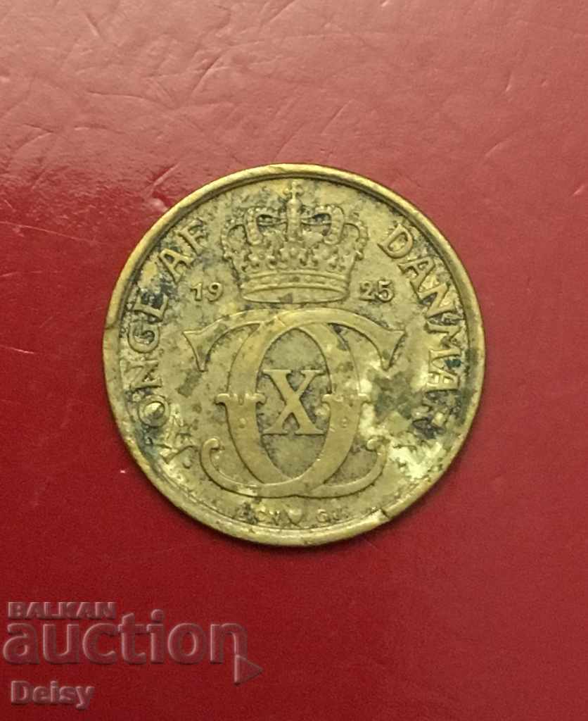 Danemarca 1/2 krona 1925