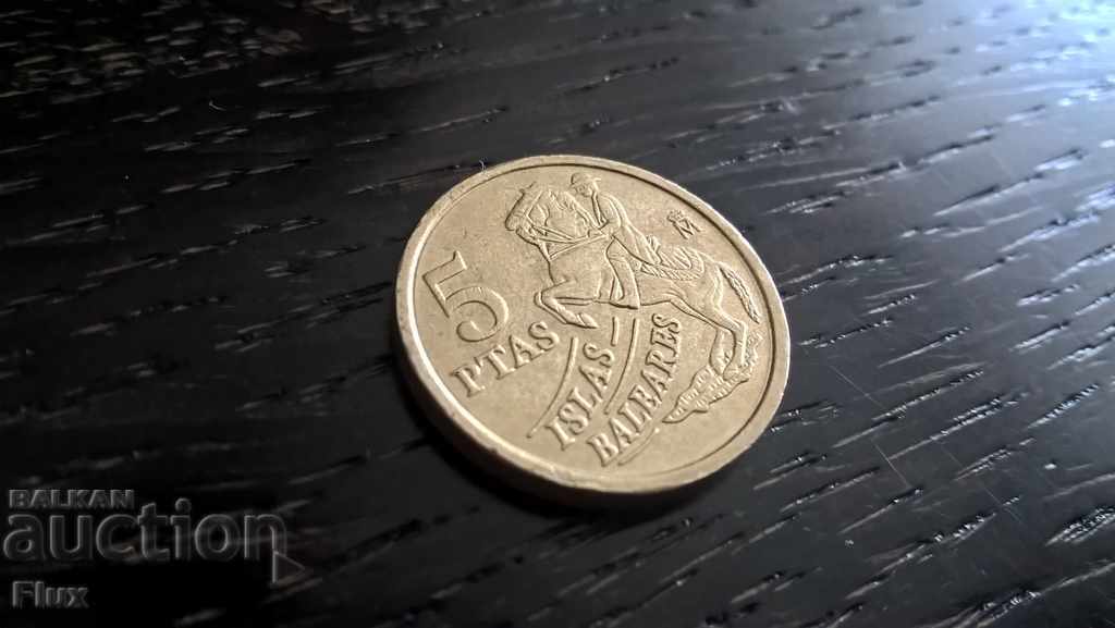 Moneda - Spania - 5 pesetas 1997.
