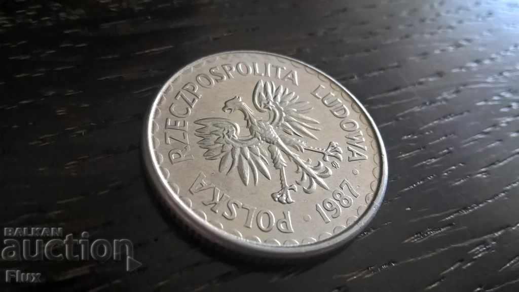 Moneta - Poland - 1 zlot. | 1987 with price 1.60 BGN | € 0.82 Moneta - Poland - 1 zlot. | 1987 with price 1.60 BGN | € 0.82