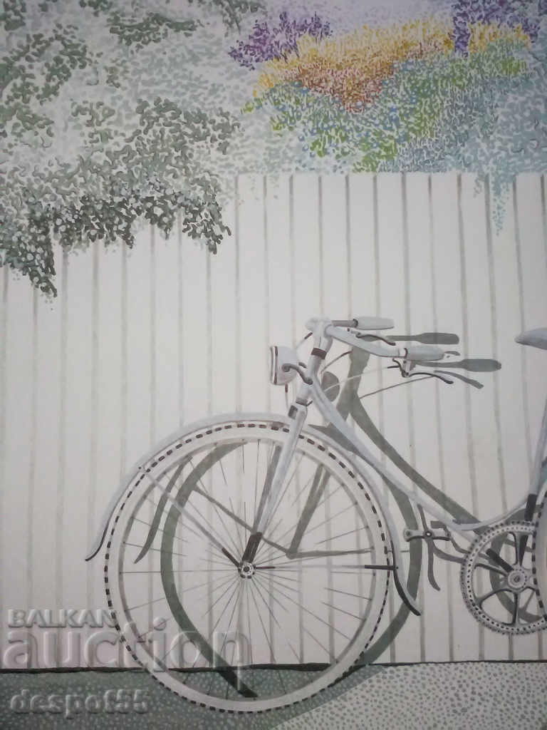 Germany. Georg Heine (1877-1952) - "Bike of my mind". with price 150.00 BGN | € 76.69