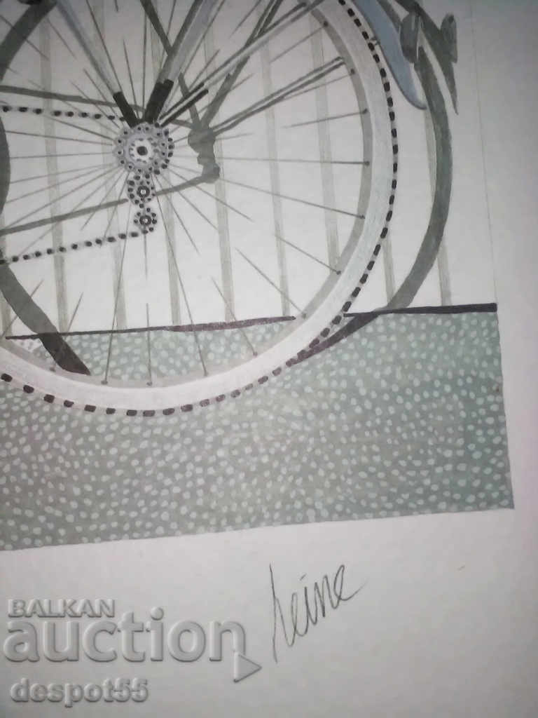 Germany. Georg Heine (1877-1952) - "Bike of my mind". - 6