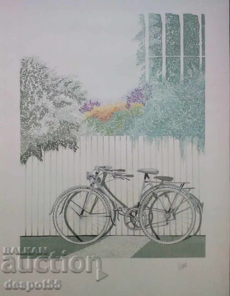 Germania. Georg Heine (1877-1952) - "Bicicleta minții mele".