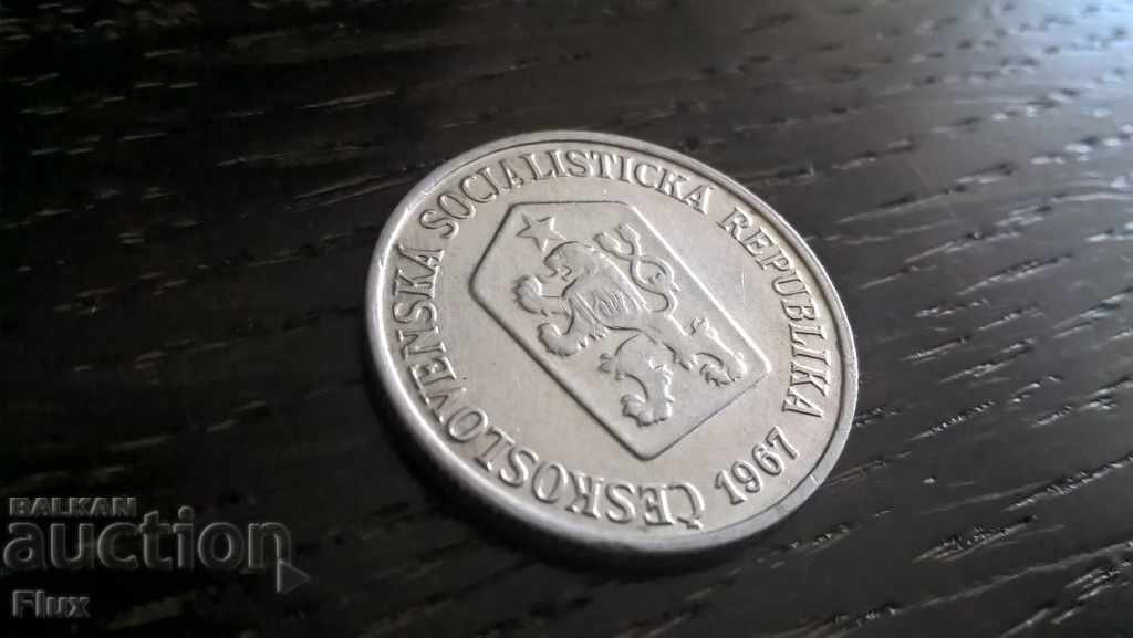 Coin - Czechoslovakia - 10 halls 1967 with price 1.00 BGN | € 0.51