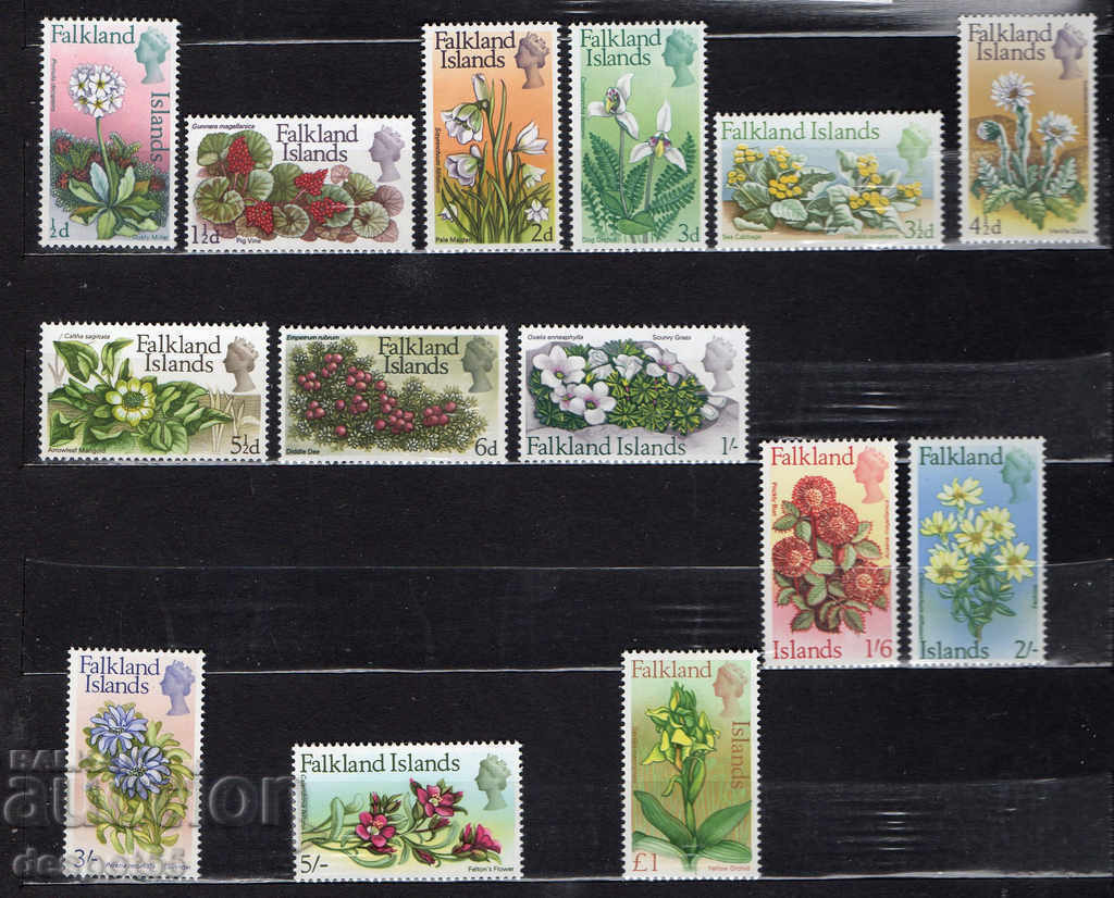 1968. Фолкландски острови. Цветя.