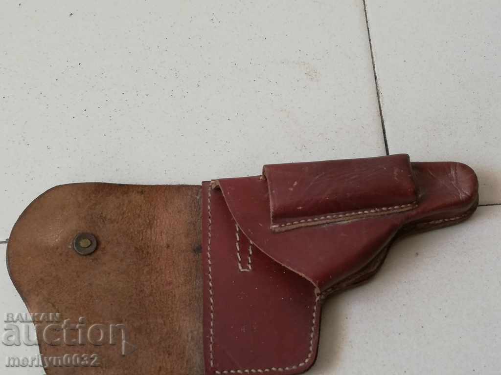Army holster Walter Mauser PM WW2 palm, belt - 6 Army holster Walter Mauser PM WW2 palm, belt - 6