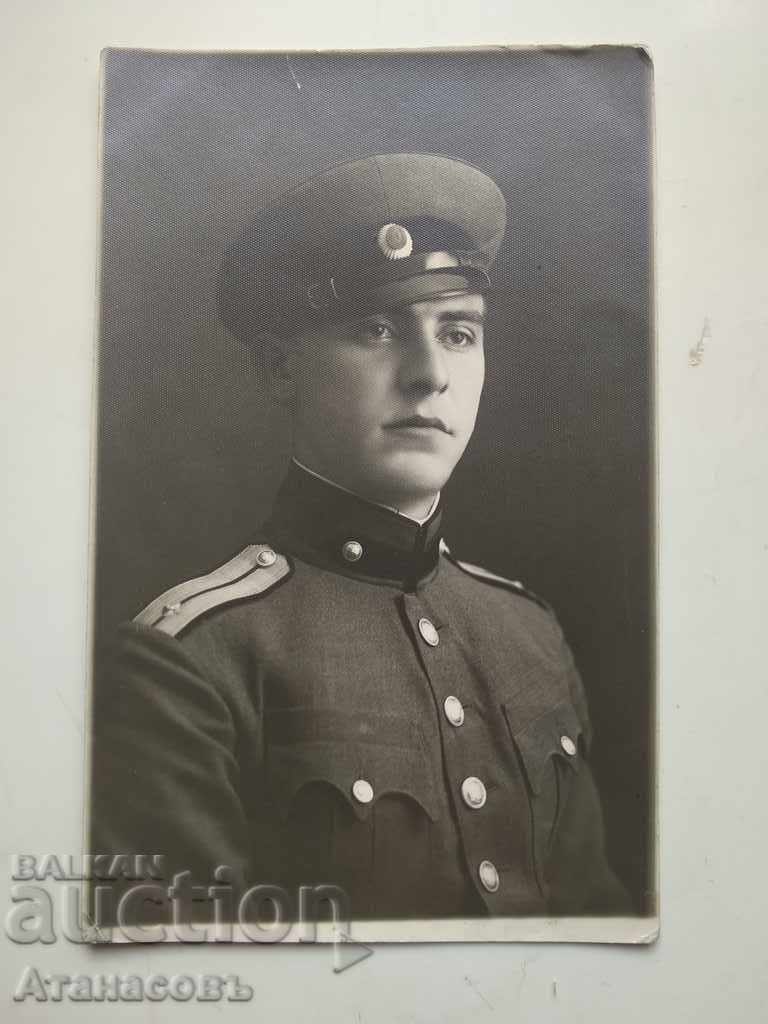 Παλιά φωτογραφία Βασιλικός αξιωματικός φωτογραφία Mars I. Shakaryan