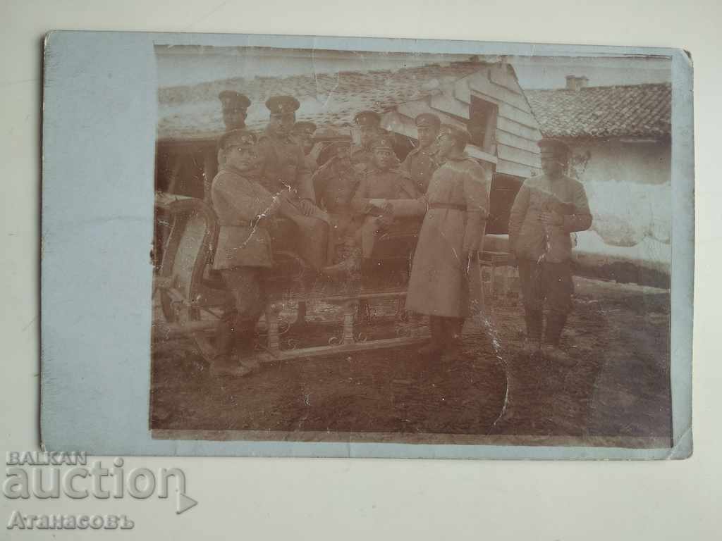 Old Picture King Soldiers at the Front 1917