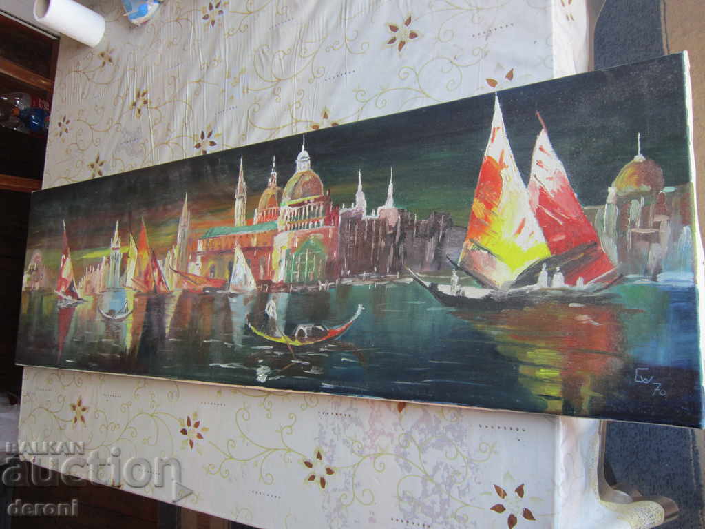 Auction Old painting Oil on canvas signed dated Auction Old painting Oil on canvas signed dated