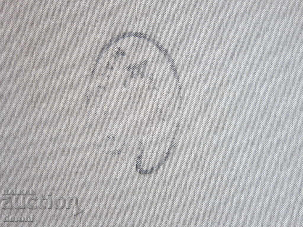 Great Old oil painting on canvas signed - 5 Great Old oil painting on canvas signed - 5