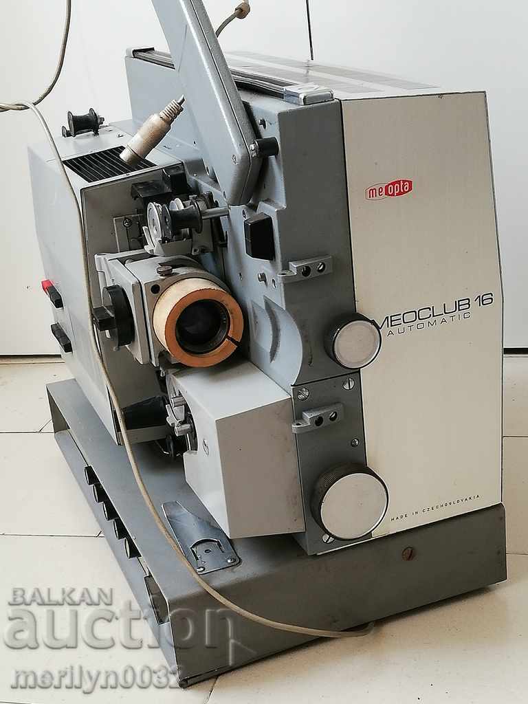 Auction MEOPTA MEOCLUB-16 automatic projector Czechoslovakia Auction MEOPTA MEOCLUB-16 automatic projector Czechoslovakia