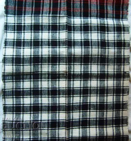 Παράδοση Παλιά υφασμένα υφάσματα με δαντέλα 70 x 35 cm