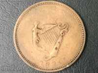 1 пени Ирландия 1821 рядка монета