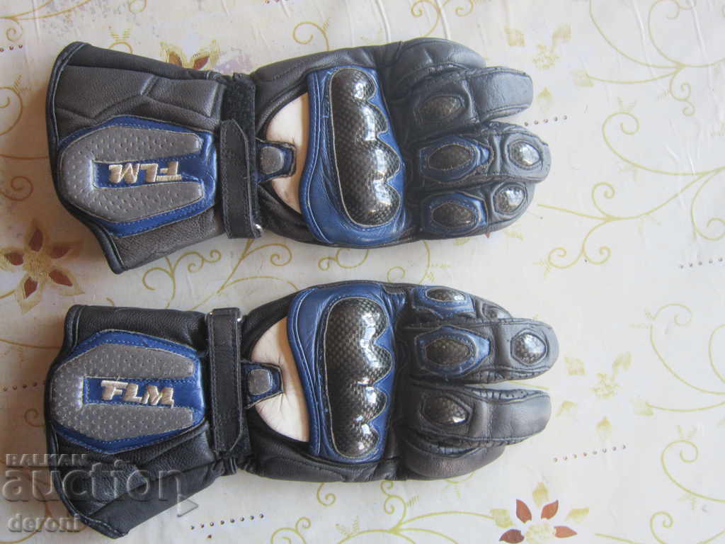 Moto gloves FLM motorcycle motorcycle rocker leather - 6 Moto gloves FLM motorcycle motorcycle rocker leather - 6