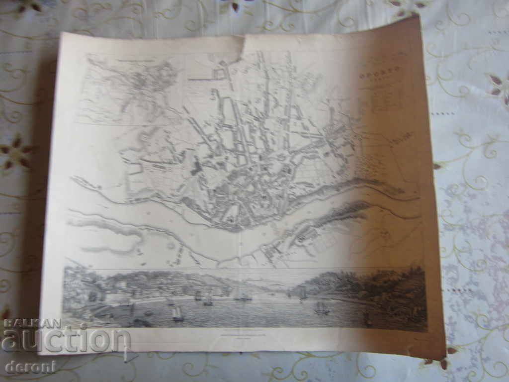 Old map Porto 1833 - 7 Old map Porto 1833 - 7