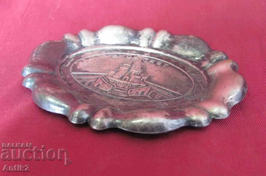 Auction  19th century Metal Plaque Budapest