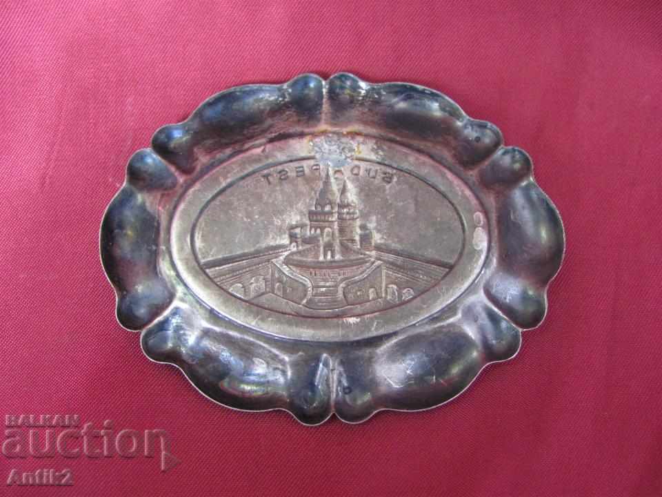 Delivery of 19th century Metal Plaque Budapest