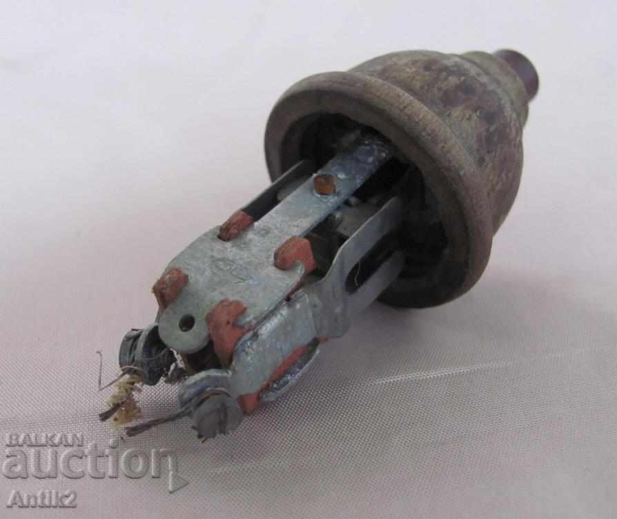 Auction  19th Century Wooden Electrical Key