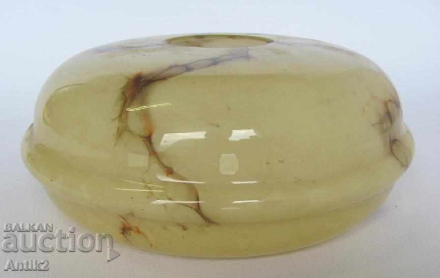 Auction Old Art Deco Opaline Glass Glass for Lamp Auction Old Art Deco Opaline Glass Glass for Lamp
