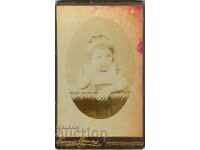 OLD PHOTOGRAPH - CARDBOARD - FR. BAUER - RUSE - M0931