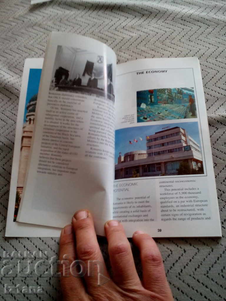 Auction Old brochure Romania Auction Old brochure Romania