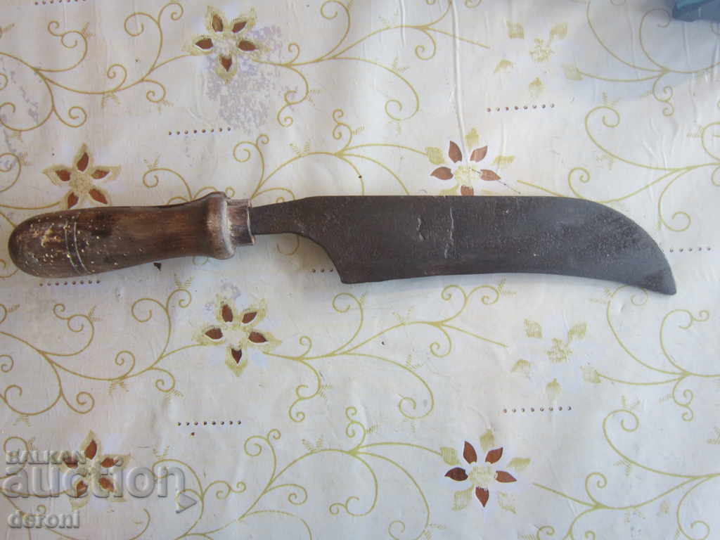 Old German saddle ax machete knife 19th century with price 70.20 BGN | € 35.89 Old German saddle ax machete knife 19th century with price 70.20 BGN | € 35.89