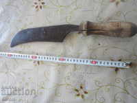 Old German saddle ax machete knife 19th century