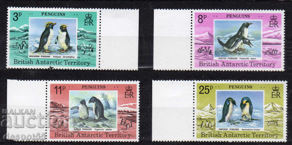 1979. Брит. Антарктика. Пингвини.