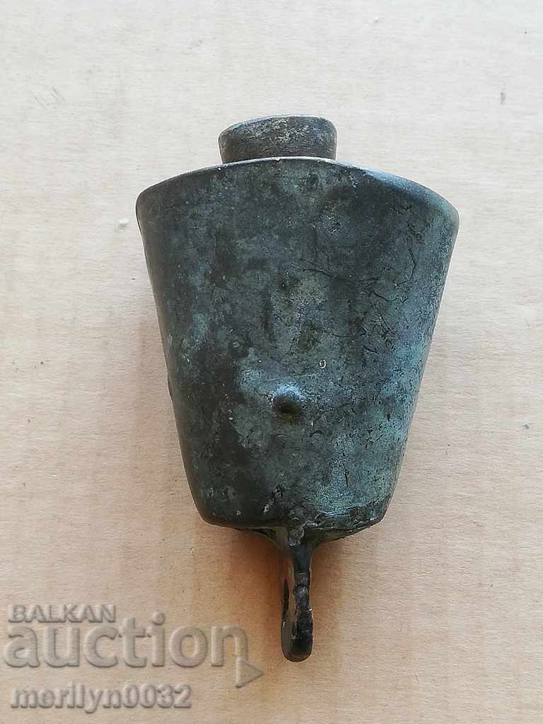 Old bronze vat, bell, clapper, bell with price 119.00 BGN | € 60.84