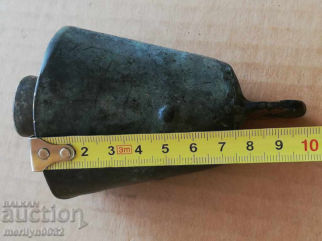 Old bronze vat, bell, clapper, bell - 5