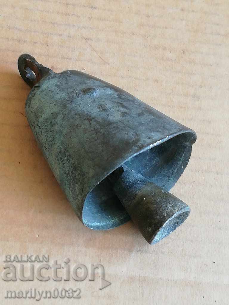 Old bronze vat, bell, clapper, bell - 7