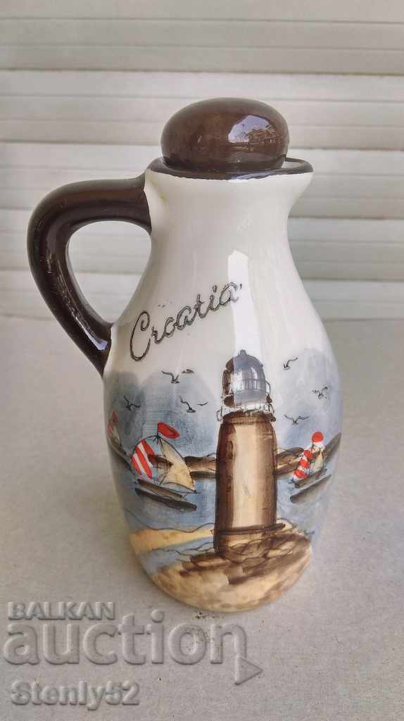 Ceramic milk jug from Croatia