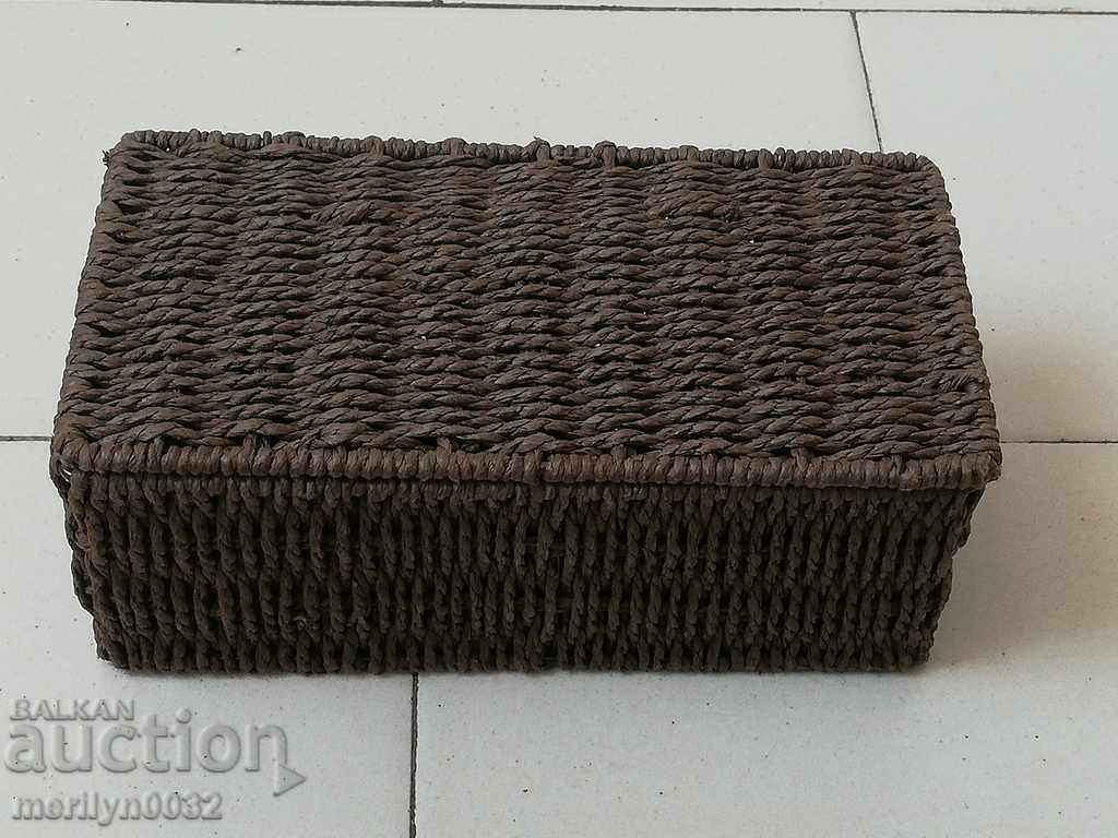Knitted jewelry box with price 32.00 BGN | € 16.36