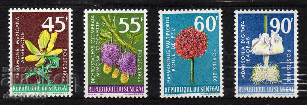 1966. Σενεγάλη. Λουλούδια.